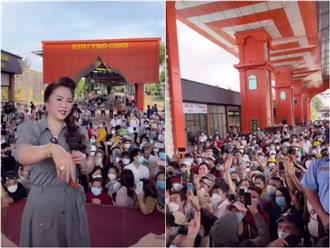 Bà Phương Hằng tổ chức 'họp fan' tại Đại Nam: Khung cảnh không kém cạnh sao hạng A, hành động 'LẠ' của nữ đại gia khiến nhiều người chú ý