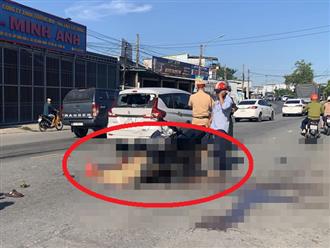 Kinh hoàng: Xe máy tông vào đuôi ô tô, người đàn ông tử vong tại chỗ trên Quốc lộ 62