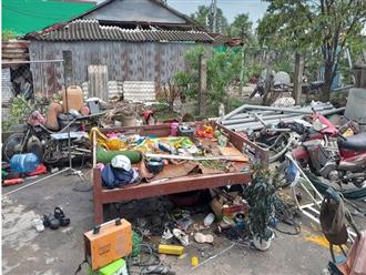 Tiền Giang: Xảy ra mưa đá, dông lốc gây thiệt hại nặng 40 ngôi nhà, 4 trại gà bị sập hoàn toàn