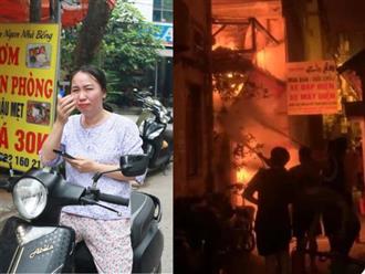 Người nhà nháo nhác tìm người thân trong vụ cháy nhà trọ ở Trung Kính, Hà Nội khiến 14 người tử vong thương tâm