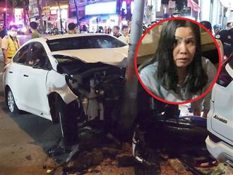 Nữ tài xế lái xe khi say xỉn gây tai nạn liên hoàn ở Vũng Tàu không có bằng lái