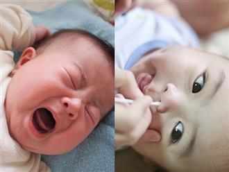 Mẹo giúp mẹ ‘giải nguy’ cho trẻ sơ sinh khi bị ngạt mũi về đêm