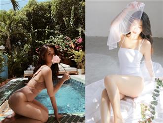Đệ nhất hotgirl Sài Thành 30 tuổi căng tràn sức sống phô diễn đường cong nuột nà khiến hồ bơi 'nóng hơn cả mùa hè'