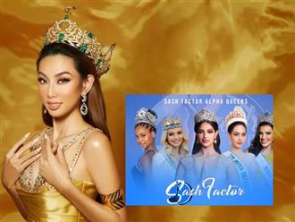 Hoa hậu Thùy Tiên không được chuyên trang sắc đẹp Sash Factor công nhận