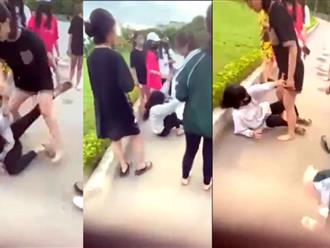 Thanh Hóa: Xót xa nữ sinh bị nhóm bạn đánh hội đồng tại công viên