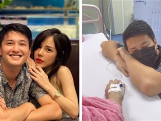 Vừa công khai mang thai chưa được bao lâu, bạn gái Huỳnh Anh đau buồn thông báo: "Bố mẹ không giữ được em, chưa có duyên với em, vậy hẹn em, chúng mình sớm gặp lại nhé"