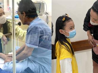 NS Trịnh Kim Chi công bố số tiền kêu gọi giúp đỡ NS Thương Tín, con gái đã đến viện thăm bố
