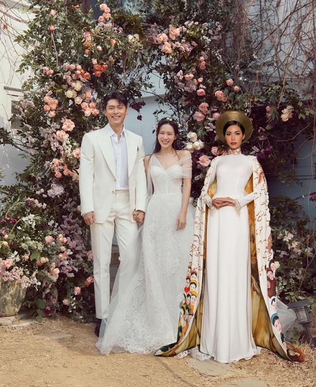 Dàn sao Việt hội tụ tại siêu đám cưới của Hyun Bin - Son Ye Jin: Netizen tá hỏa khi xuất hiện 'khách mời đặc biệt', chiếm luôn vị trí cô dâu - Ảnh 4