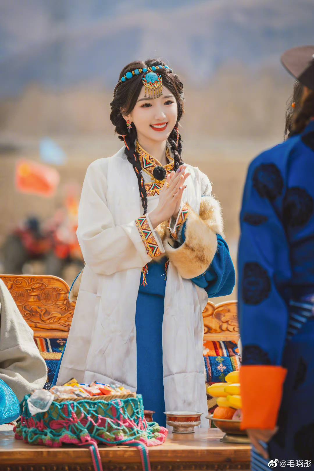 Mê mẩn trước nhan sắc ngọt ngào của Mao Hiểu Đồng khi hóa thân thành công chúa Tây Tạng - Ảnh 10