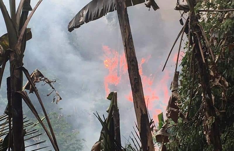 Thương tâm: Người phụ nữ tử vong khi tham gia chữa cháy rừng ở Điện Biên - Ảnh 1