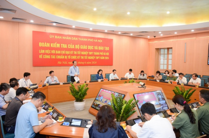 Hà Nội: Sẵn sàng cho Kỳ thi tốt nghiệp THPT năm 2024 - Ảnh 1