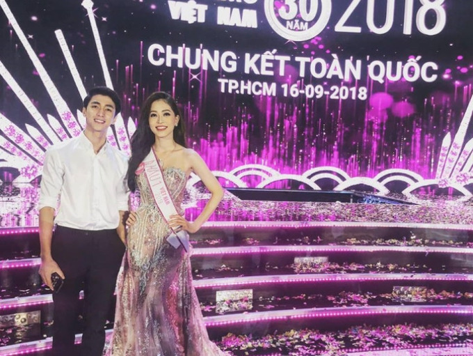 3 người đẹp thi Hoa hậu có bạn trai công khai cổ vũ trong đêm chung kết - Ảnh 4