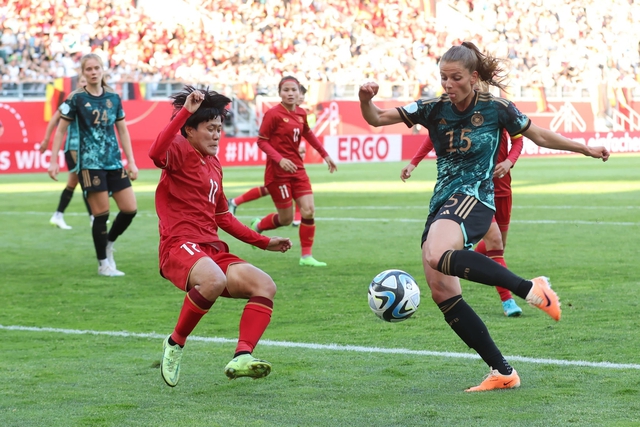 Thanh Nhã xé lưới thủ môn top 5 thế giới, ĐT nữ Việt Nam thua trên thế thắng, tự tin bước vào World Cup - Ảnh 9