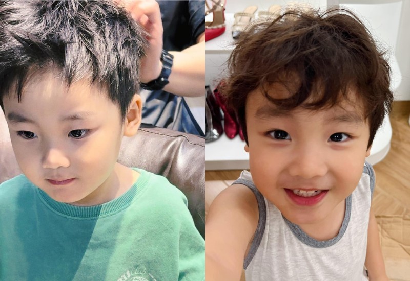 Con trai Hòa Minzy lúc nhỏ được cho là ‘bản sao’ của bố, giờ 4 tuổi gương mặt như soái ca Hàn Quốc - Ảnh 3