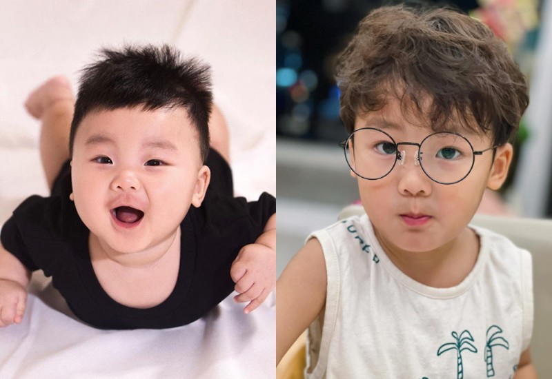 Con trai Hòa Minzy lúc nhỏ được cho là ‘bản sao’ của bố, giờ 4 tuổi gương mặt như soái ca Hàn Quốc - Ảnh 1