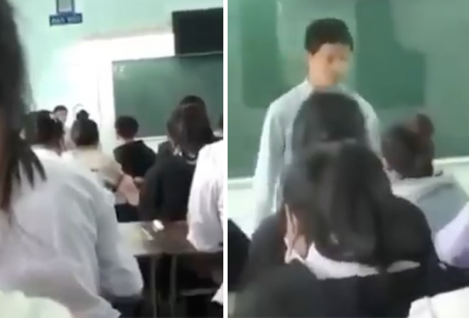 Vụ nữ sinh vô lễ, chửi thầy giáo ở Khánh Hòa: hối hận sau clip bị phát tán, được nhà trường động viên cho em cơ hội sửa sai - Ảnh 1