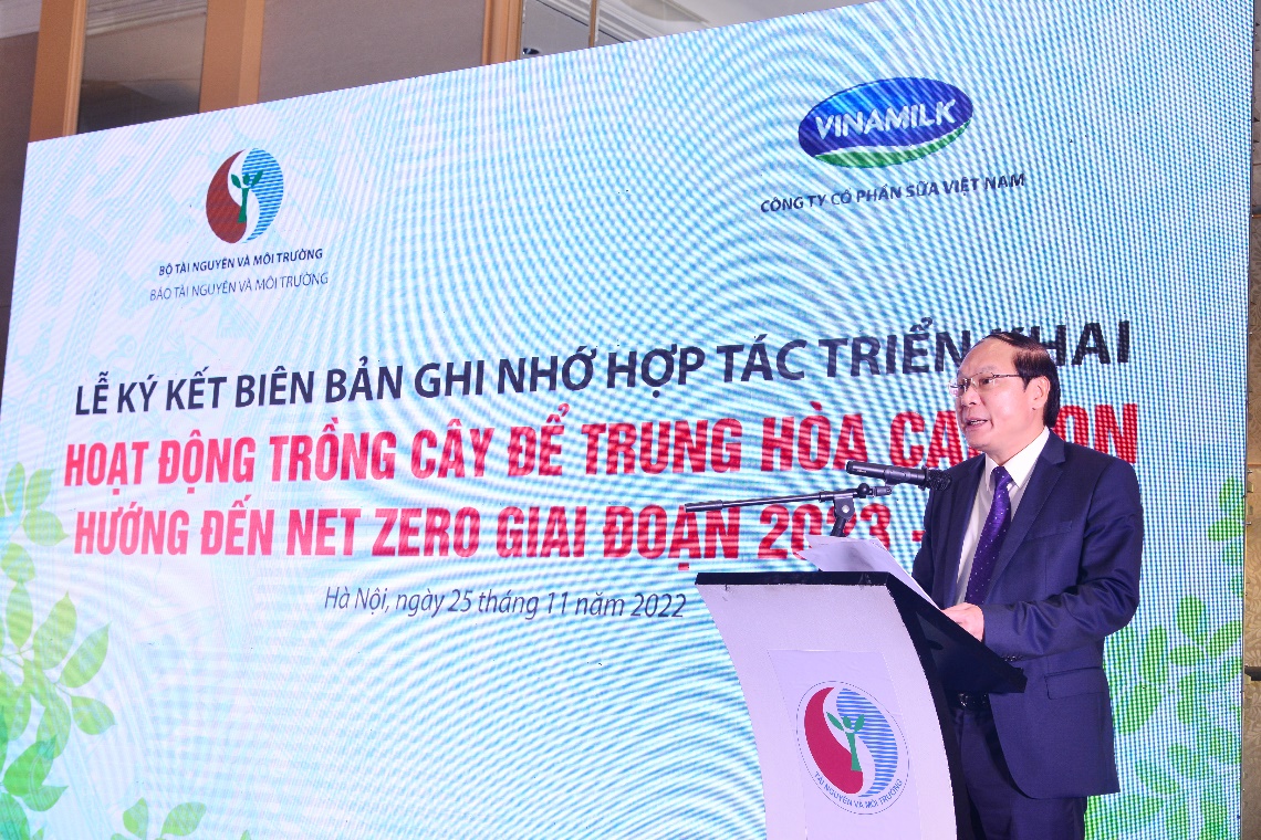 Thông điệp của Việt Nam tại COP27 được Vinamilk tiên phong hưởng ứng với dự án trồng cây hướng đến Net Zero - Ảnh 3