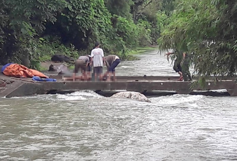 Nghệ An: Tìm thấy thi thể người tàn tật bị nước lũ cuốn trôi