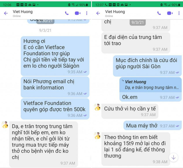 Việt Hương chính thức lên tiếng đáp trả clip 'quyên góp tiền từ thiện', bà chủ Thúy Nga tung tin nhắn hé lộ chi tiết gây xúc động - Ảnh 4
