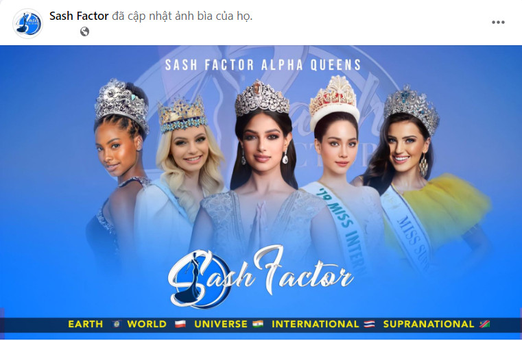 Hoa hậu Thùy Tiên không được chuyên trang sắc đẹp Sash Factor công nhận - Ảnh 2