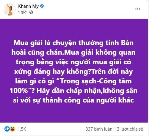 NÓNG: Hoa hậu Hòa bình Quốc tế Thùy Tiên nói rõ tin đồn mua giải  - Ảnh 3