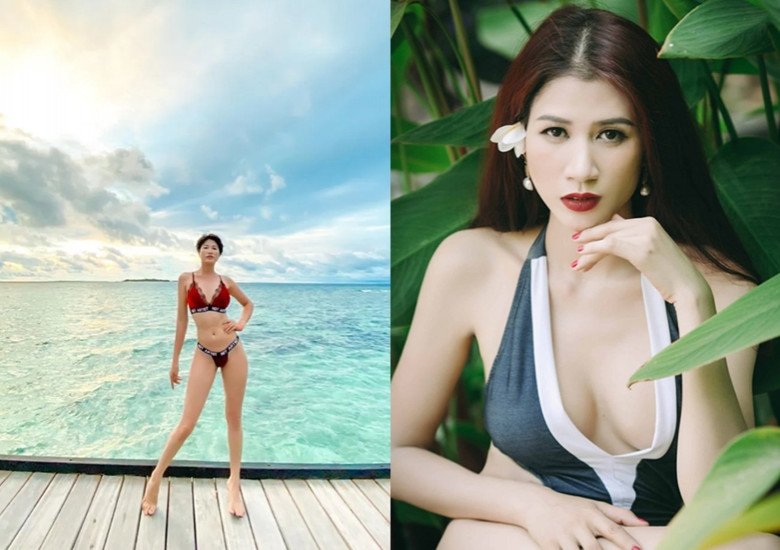 Cựu người mẫu Việt sang Mỹ làm lao công, khoe body cực cháy bên chiếc váy xẻ cao táo bạo để lộ điểm dị dạng bất thường - Ảnh 8