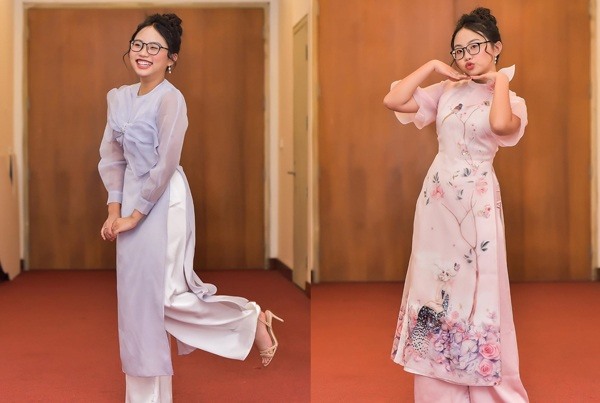 Bộ sưu tập hơn 1000 chiếc áo dài của bà chủ Phương Mỹ Chi: sự trưởng thành từ trong cách diện áo dài của thiếu nữ 19 tuổi - Ảnh 6