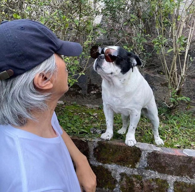 Cuộc sống cô độc không vợ con, tìm thấy niềm vui bên cún cưng của Châu Tinh Trì ở tuổi 60 - Ảnh 1