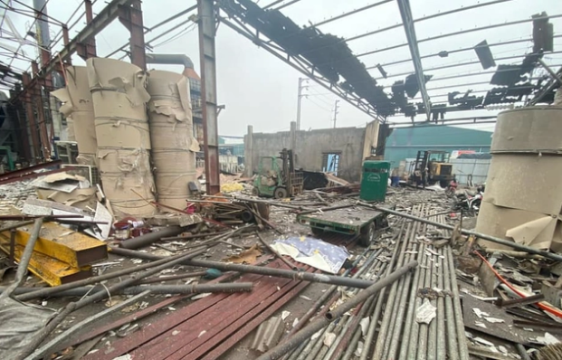Hiện trường vụ nổ lớn tại khu công nghiệp ở Bắc Ninh khiến 4 người thương vong - Ảnh 3