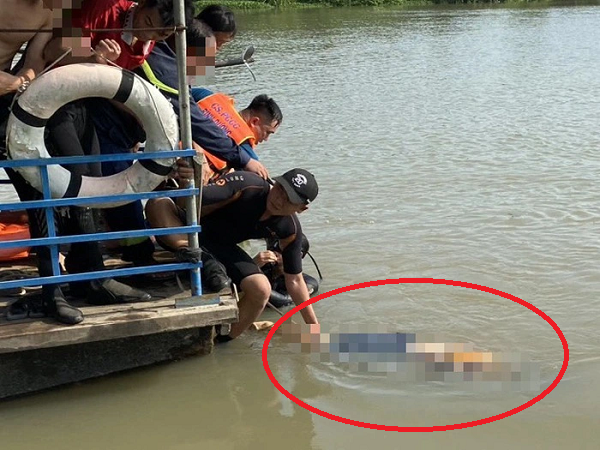 Thương tâm, đã tìm thấy thi thể 3 bé gái đuối nước trên sông Sài Gòn, tay 2 bé vẫn còn cột chặt vào nhau - Ảnh 1