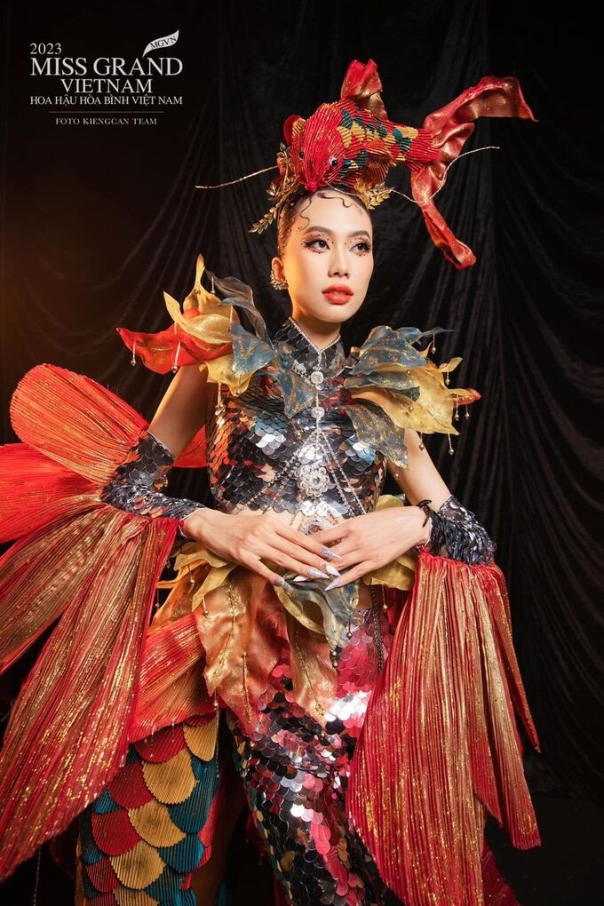 Thí sinh sở hữu 'best visual' gây tiếc nuối tại chung kết Miss Grand Vietnam 2023 - Ảnh 3