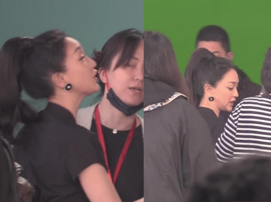 Xôn xao hình ảnh Châu Tấn quát mắng nhân viên tại hậu trường quay quảng cáo - Ảnh 1